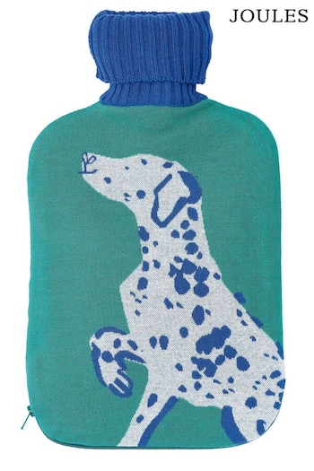 Joules Green Dalmation Hot Water Bottle (331079) | £40