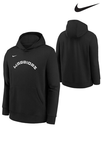 Nike Black Golden State Warriors Nike City Edition Essential Fleece Hoodie (331141) | £40