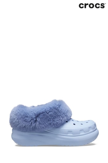 Crocs Blue Furever Crush Clogs (331461) | £75