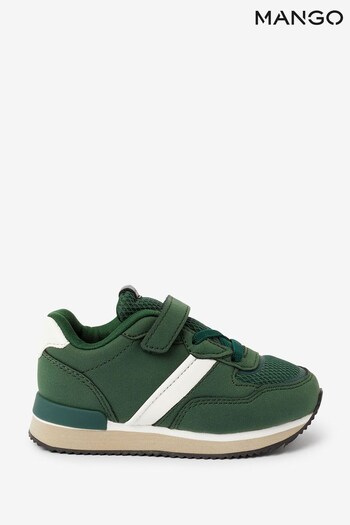 Mango Green Lace-Up Sneakers (331852) | £26