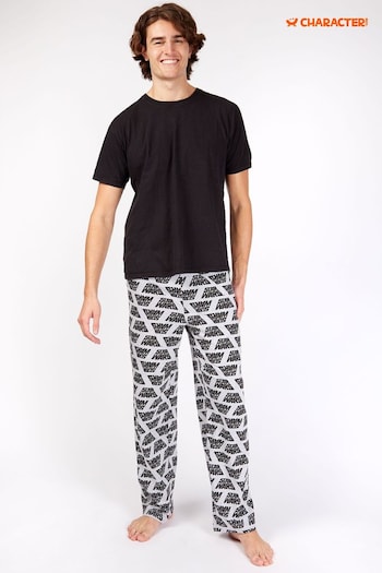 Character White Mens Star Wars Lounge Joggers (332150) | £16