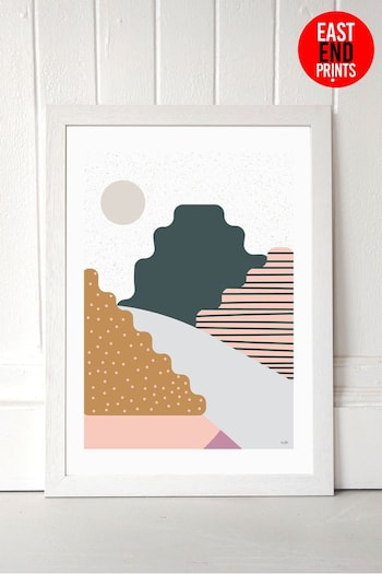 East End Prints Brown Mountains Print by Lina Gobeta (333047) | £45 - £120