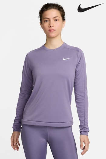 Nike Purple Dri-FIT Crew Neck Running Top (333972) | £38