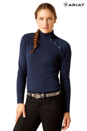 Ariat Blue Half Moon Bay Sweater (334020) | £95