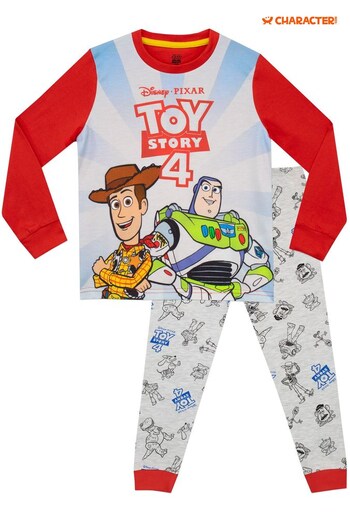 Character Red Toy Story Disney Printed Long Sleeve Pyjamas (334365) | £18