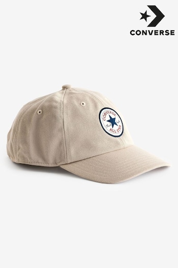 Converse Brown Logo 100% Cotton Baseball Cap (334466) | £23