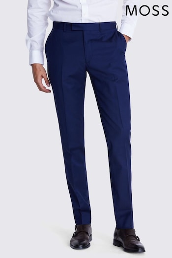 MOSS Tailored Fit Navy Twill Suit: Trousers (334558) | £90