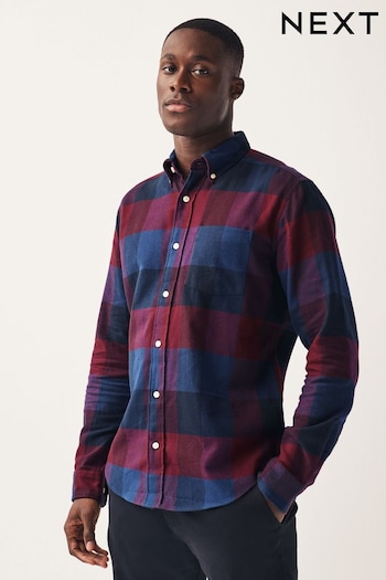 Red/Blue Check Long Sleeve Shirt (334645) | £26