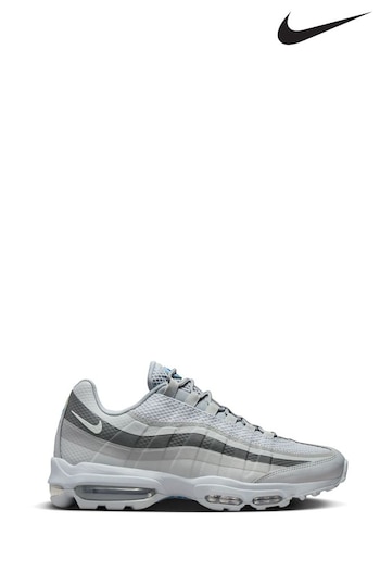 Nike Grey Air Max 95 Ultra Trainers (334710) | £175