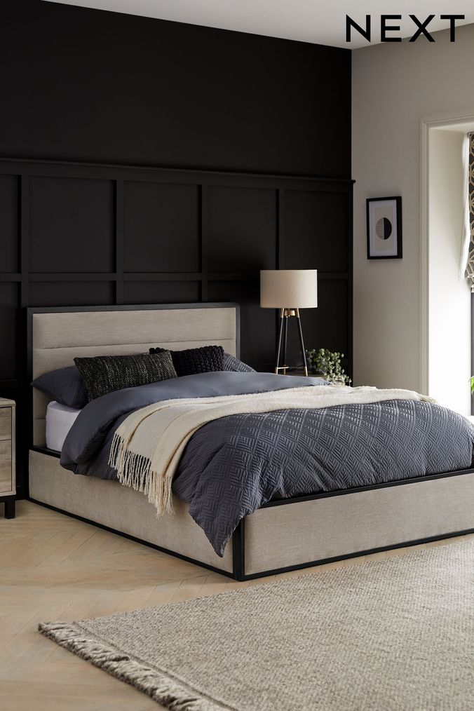 Restoration hardware black bed sale
