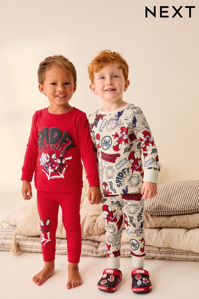 Buy Spidey and His Amazing Friends Loungewear Long Sleeve Charactershop Online Next UK