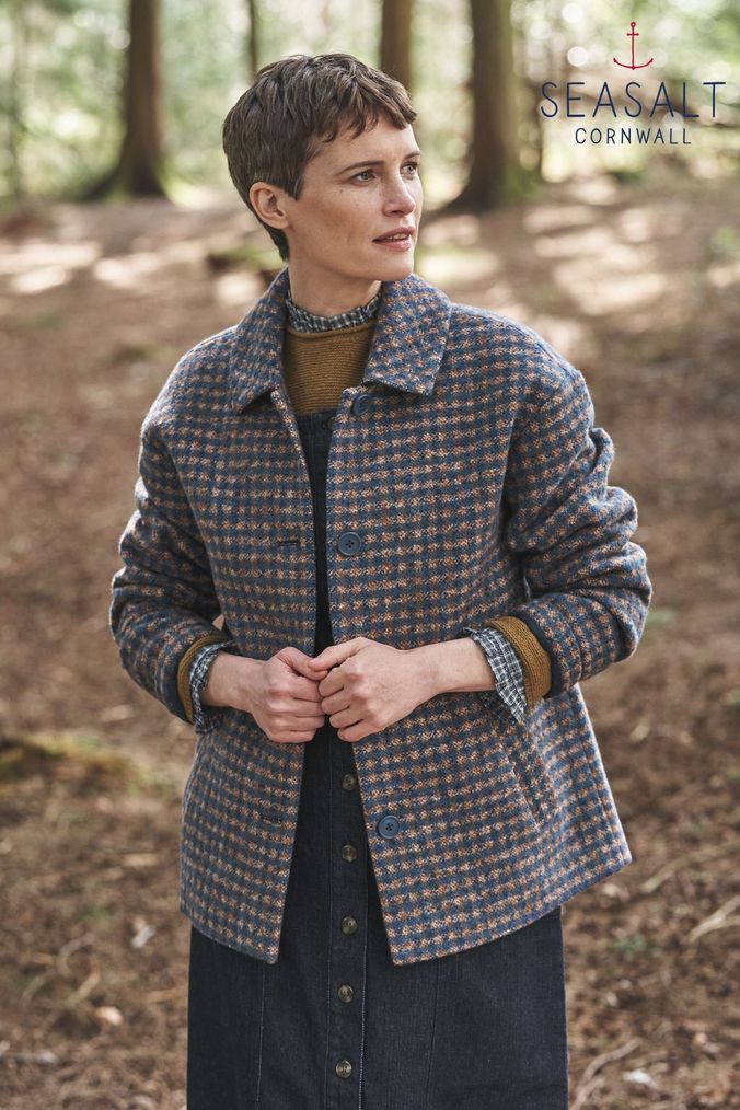 Next top check coat
