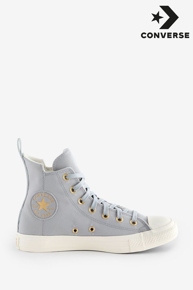 Ladies grey converse trainers store
