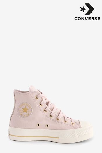 Converse Stone Chuck Taylor All Star Lift High Top Trainers (336185) | £80