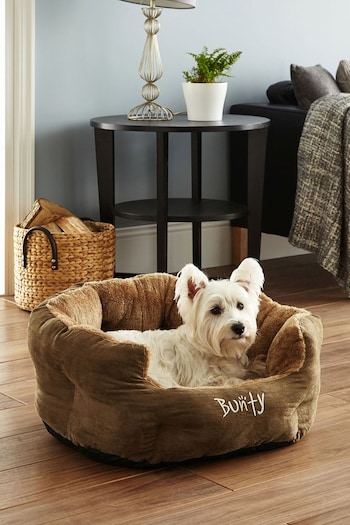 Bunty Brown Polar High Sided Dog Bed (336442) | £35
