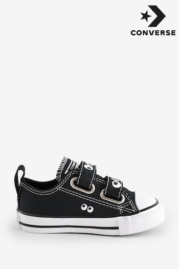 Converse Black Chuck Taylor Sketch Graphic Infant 2V Trainers (336461) | £32