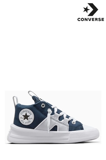 Converse Blue Junior Ultra Mid Trainers (336516) | £45