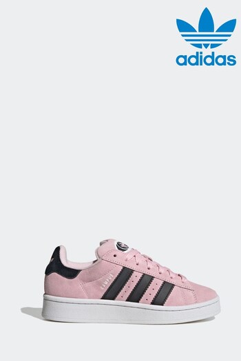 adidas hoodie Originals Junior Pink Campus Shoes (336799) | £60