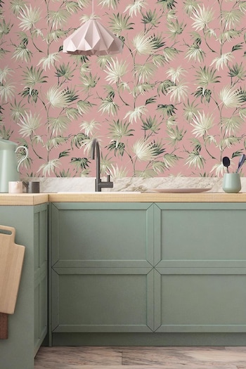 Woodchip & Magnolia Pink Va Va Frome Wallpaper (337465) | £110