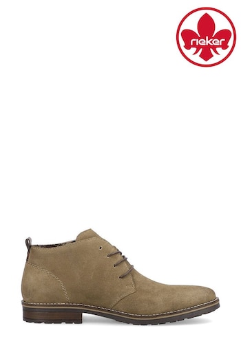 Rieker Mens  Lace-Up Brown Boots (337562) | £77