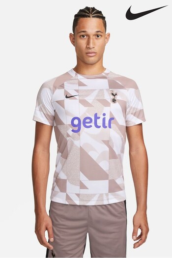 Nike White Tottenham Hotspur Academy Pro T-Shirt (337703) | £60