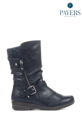 Pavers Ladies Calf Boots (337726) | £50