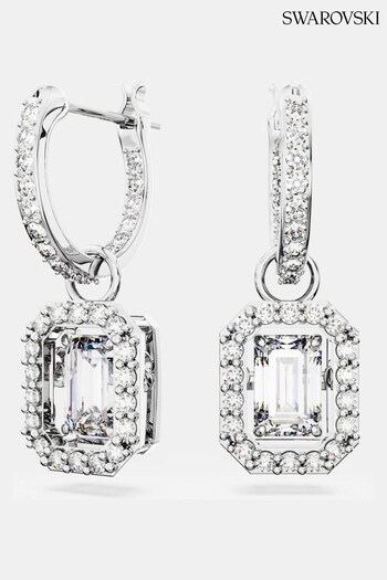 Swarovski White S Millenia Crystal Drop Earrings (337730) | £115