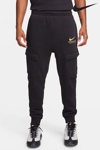 Nike Black Fleece Cargo Joggers (337839) | £55