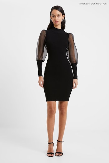French Connection Krista Black Dress (338312) | £79
