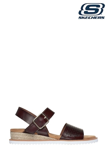 Skechers Brown black Desert Kiss Sunny Flair Sandals (338407) | £54