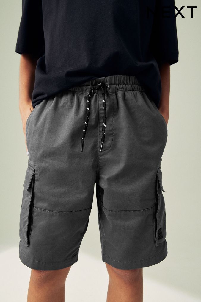 Buy Boys Grey Cargo Shorts Online Next UK