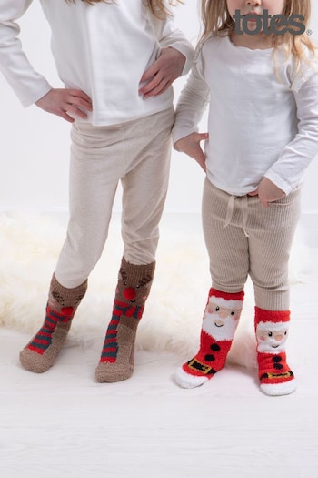 Totes Red toasties Childrens Super Soft Socks (338755) | £12