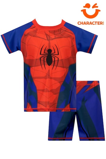 Character Red/blue Boy Spider-Man Swim Set (338833) | £19