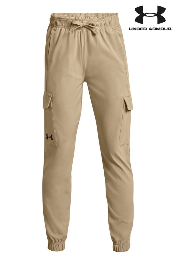 Under armour sale boys khaki pants