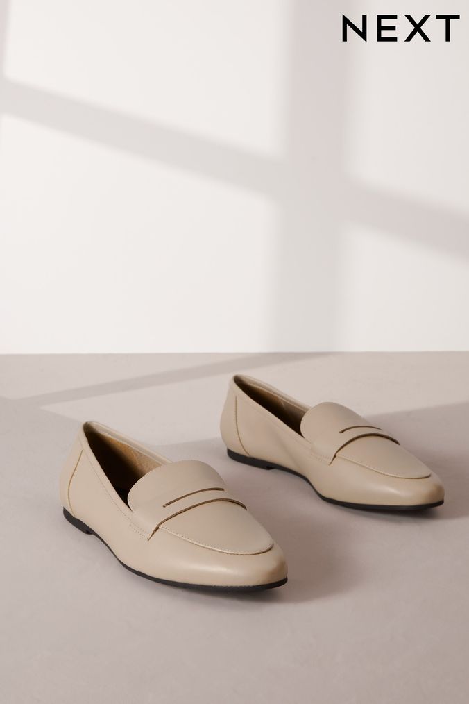 Next white flat shoes on sale
