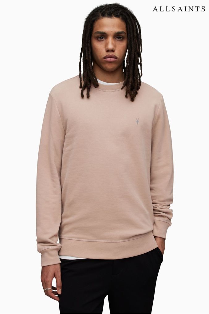 All saints pink best sale sweatshirt
