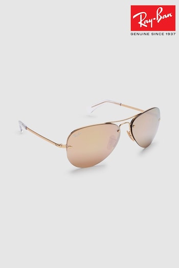 Ray-Ban Aviator Lightforce Sunglasses dolce (340128) | £156