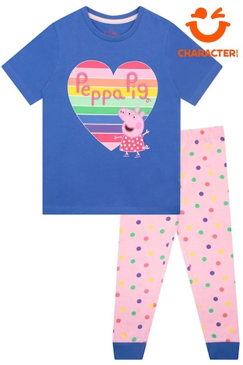 Character Pink Peppa Pig Long Pyjamas (340280) | £19