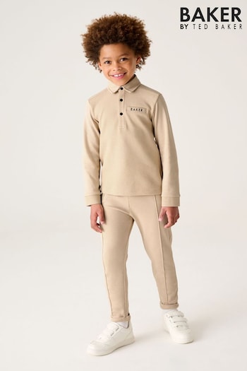Baker by Ted Baker Textured Polo Shirt and Trousers Set (340494) | £38 - £45