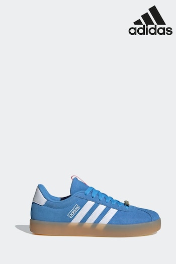 adidas running Bright Blue VL Court 3.0 Trainers (340843) | £60