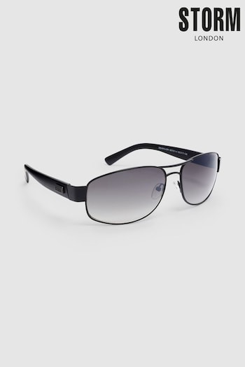 Storm Deadlion Silvertone Sunglasses (341412) | £35