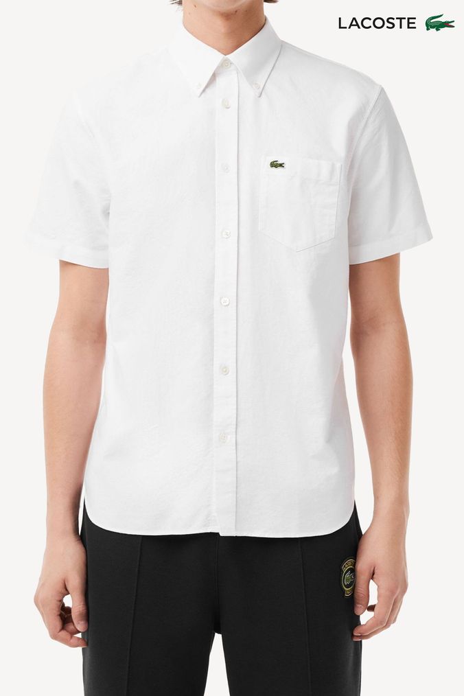 Lacoste short sleeve shop shirts sale