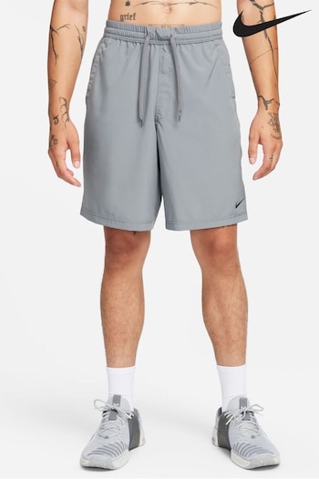 Nike Smoke Grey Form Dri-FIT 9" Unlined Versatile Shorts (341872) | £38