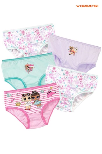 Character Multi Kids LOL Suprise Multipack Underwear 5 Packs (341908) | £15