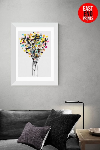 East End Prints White Buttercup 2 Framed Print (341923) | £47 - £132