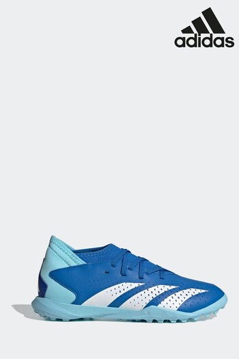 adidas recognizable Blue/White adidas recognizable Sport Performance Kids Predator Accuracy.3 Turf Boots (342295) | £50