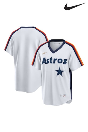 Nike White Houston Astros Nike Official Replica Cooperstown 1986 Jersey (342760) | £105