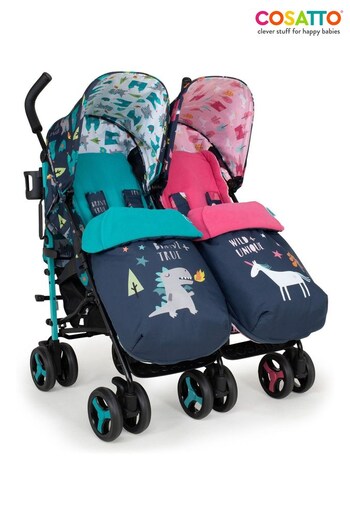 Cosatto Fairytale Supa Dupa Twin Stroller Fairytale (342881) | £380