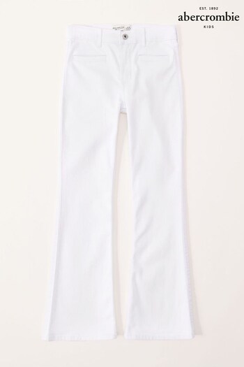 Abercrombie & Fitch Flared White Jeans (343093) | £49