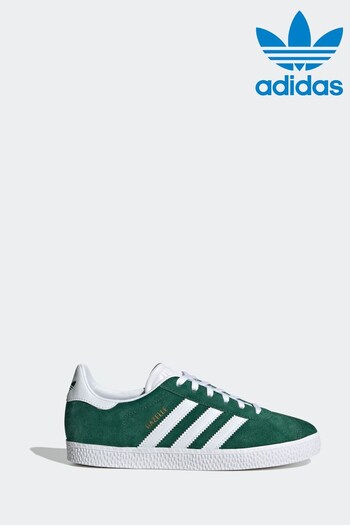 adidas Originals Junior Green Gazelle Shoes (343264) | £55